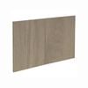 Kaboodle 900mm Maplenut Modern Rangehood Doors - 2 Pack