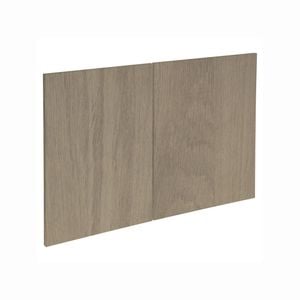 Kaboodle 900mm Maplenut Modern Rangehood Doors - 2 Pack