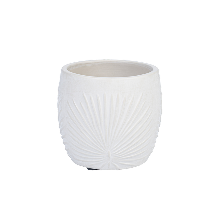 Astin Sinclair 220 x 220 mm Fan Palm Cream Pot