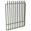 ProtectorAl 0800-1200W x 1500H Pale Eucalypt Aluminium Radiator Pool Gate
