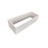 Sandleford 1130 x 420 x 290mm White Nuvue Raised Garden Bed