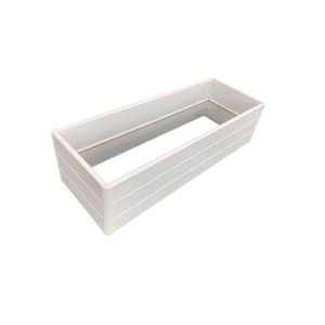 Sandleford 1130 x 420 x 290mm White Nuvue Raised Garden Bed
