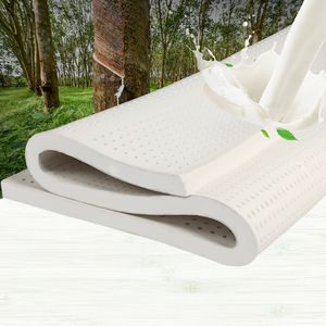 Dreamz 5CM Latex 7-Zone Removable Cover Mattress Topper Double