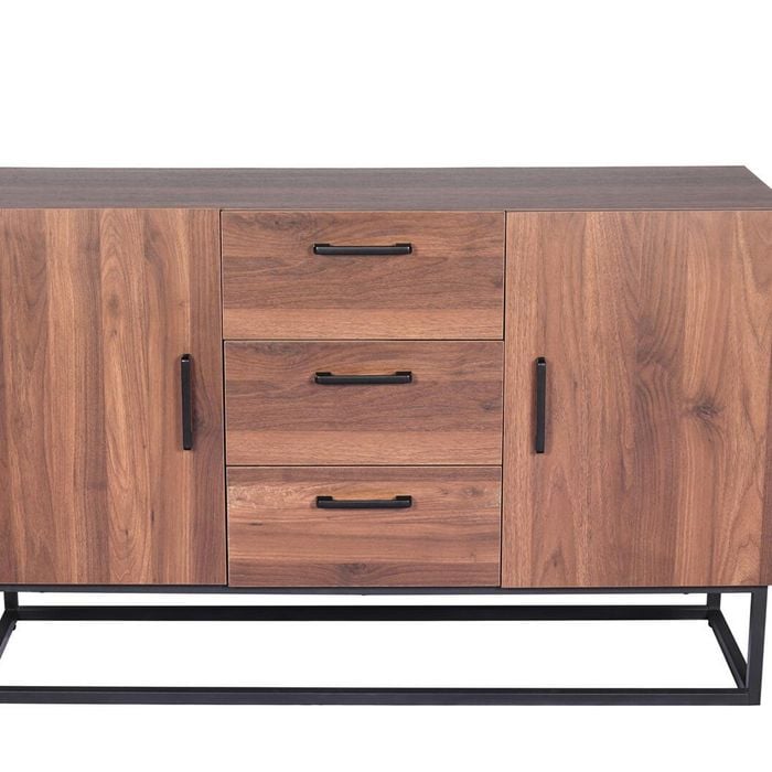 Yes4homes 1.2m Entryway Cabinet Modern Doorway Storage Hallway Console Wooden Sideboard Cupboard