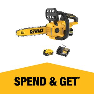 DeWALT 18V XR 30cm Chainsaw - 5.0Ah Kit