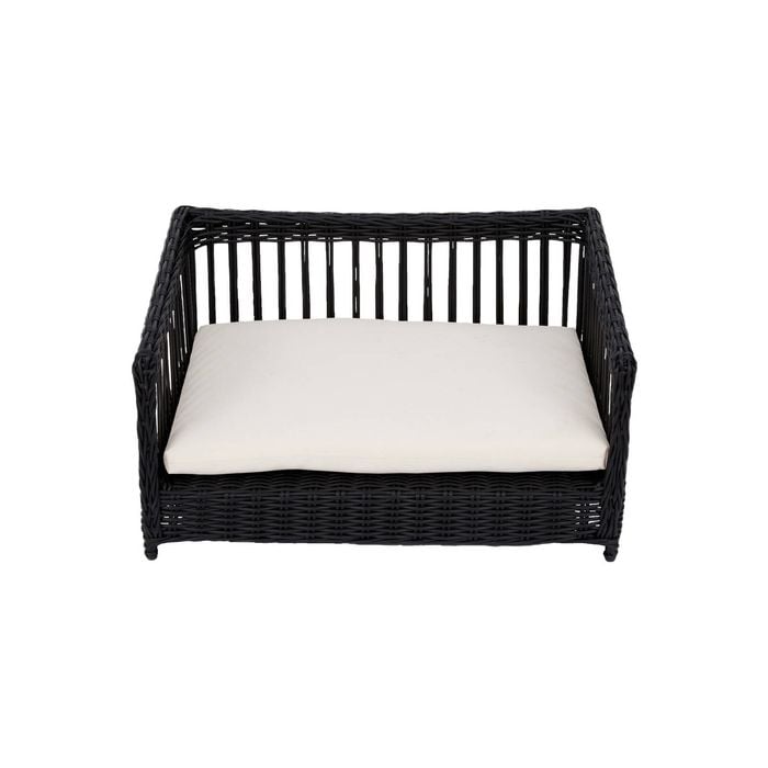 Teamson Pets Clotho Outdoor Wicker Cat or Small Dog Daybed