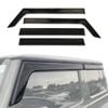 AUSGO Luxury Weather Shields for Suzuki Jimny 3-Door 2018-Onwards Weathershields Window Visors Wind Deflectors