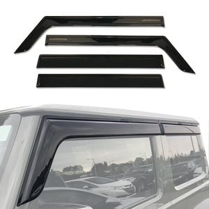 AUSGO Luxury Weather Shields for Suzuki Jimny 3-Door 2018-Onwards Weathershields Window Visors Wind Deflectors