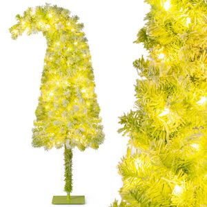 Costway 1.5M Whimsical Christmas Tree w/Bendable Top Xmas Decor Gift