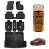 Floor Mats Boot Liner Set for BMW iX2 U10 2024-Onwards Car Trunk Cargo Kick Back Seat Cover