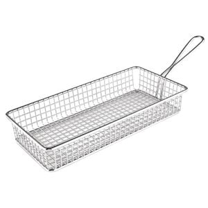 Olympia Presentation Fryer Basket Rectangular Commercial Kitchen Serving Basket