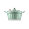 BUYDEEM CP551 Enameled Cast Iron Dutch Oven Green