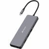 Verbatim USB Type C Docking Station for Monitor/Headphone/Speaker - Charging Capability