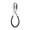 Bugatti Kiss Salad Tongs - Black/Gold