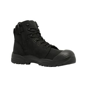 Hard Yakka Mens Black Legend Safety Boots - Size 12