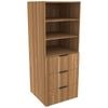 Lugna 1536 x 600 x 580mm Cove Ready To Assemble Robe Insert 2 Shelf 3 Drawer Unit