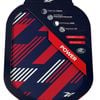 Reebok Graphite Face Pickleball Sport Paddle Racket 14mm Red/black