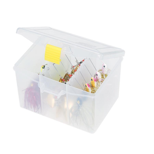 Plano 350304 StowAway Spinnerbait Clear Fishing Tackle Storage Box