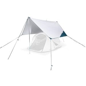 Decathlon | Multifunction Tarp Camping Shelter - Fresh - One Size