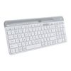 Logitech K580 Slim Multi-device Wireless Keyboard - White [920-009211]