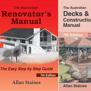 2-Pack: Allan Staines Decks & Pergolas Manual + Renovator's Manual