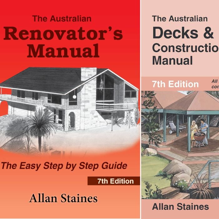 2-Pack: Allan Staines Decks & Pergolas Manual + Renovator's Manual
