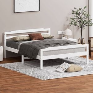 ALFORDSON Bed Frame Queen White