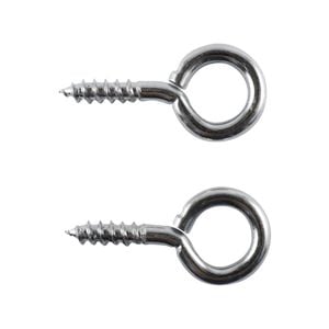 Everhang 14mm Zinc Plated Screw Eyes - 2 Pack