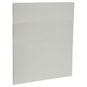 Kaboodle 600mm White Pepper Modern 3 Drawer Panels