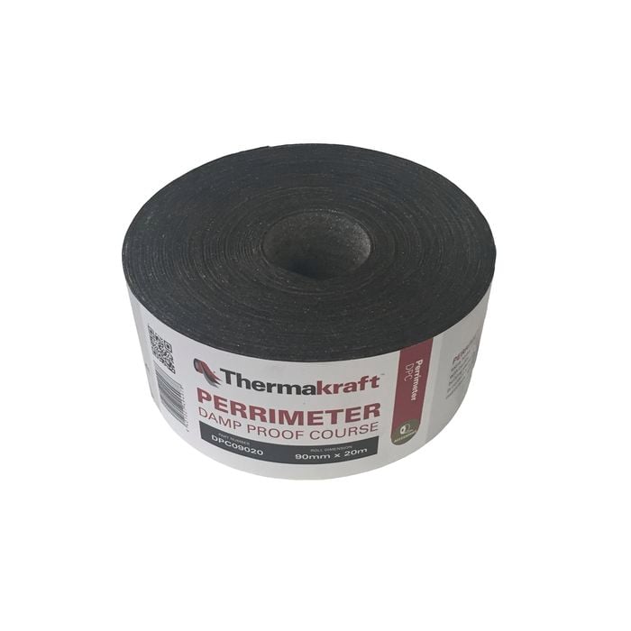 Thermakraft 90mm x 20m Bitumionus Damp Proof Course
