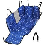 Pawz Pet Car Hammock Waterproof Seat Cover Blue
