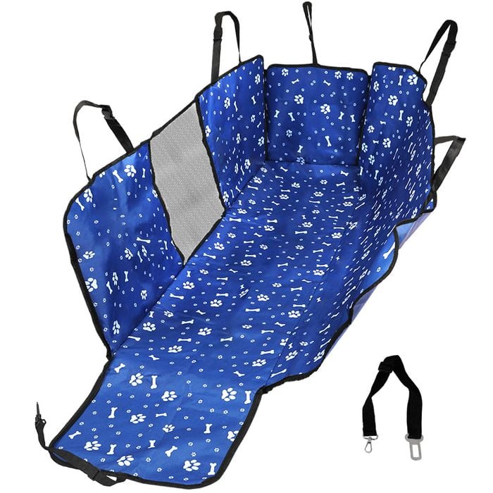 Pawz Pet Car Hammock Waterproof Seat Cover Blue