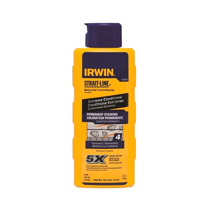 IRWIN 170g Indigo Strait-Line Chalk Powder