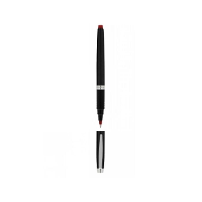 Artline Fine Signature Rollerball Pen Onyx Barrel (Red)