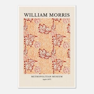 Galrie William Morris Apple Print from Metropolitan Museum (1877) - Elegant Wall Art, Poster Only, 70 x 100cm (28 x 40inch)