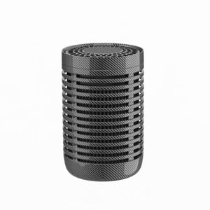 Catzon Car Air Purifier True Hepa Filter Eliminates Odor Smoke-carbon Fiber