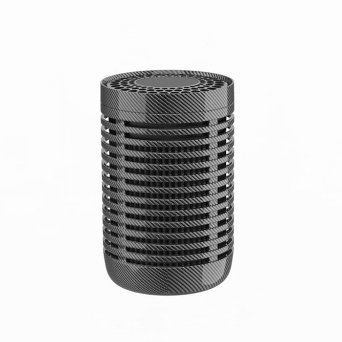 Catzon Car Air Purifier True Hepa Filter Eliminates Odor Smoke-carbon Fiber