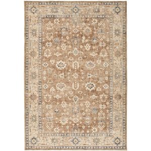Renew Enzo Brown 270x180cm - Large Washable Floor Rug