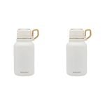 2PK Ecology Stainless Steel Esse Water Drinking Bottle 1L/22.5cm Stone