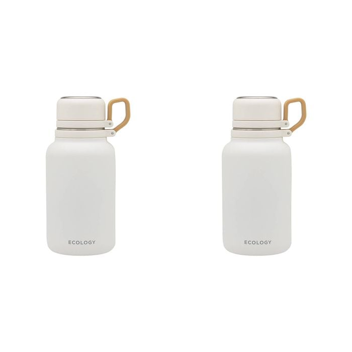 2PK Ecology Stainless Steel Esse Water Drinking Bottle 1L/22.5cm Stone