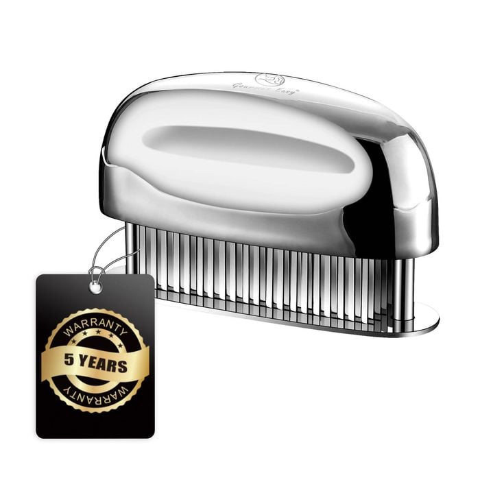 Gourmet Easy Meat Tenderizer Tool  Ultra Sharp Needle Blades, Heavy Duty Kitchen Tool