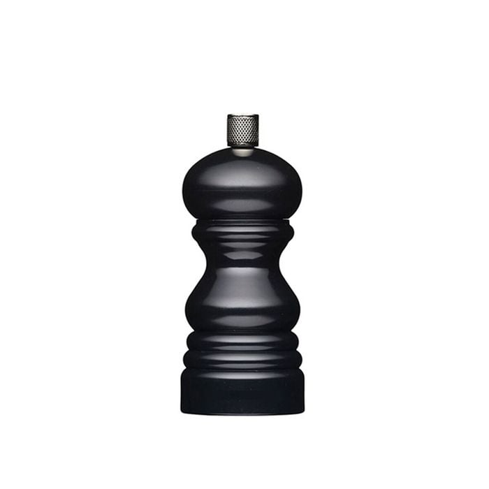 Mastercraft 12cm Classic Capstan Salt & Pepper Mill - Black