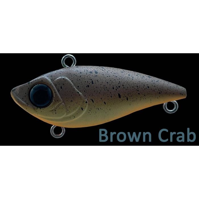 Cranka 40mm 4.5g Lipless Sinking VIB Fishing Lure Brown Crab