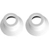 Shaw & Mason White Plastic Basin Flange - 2 Pack