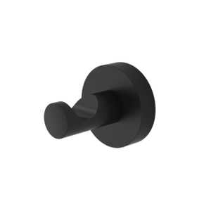 Caroma Matte Black Cosmo Robe Hook