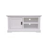Laelia ETU Entertainment TV Unit 120cm 1 Door Solid Acacia Wood Coastal - White