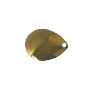 Artizan Smooth Colorado Blade, Brass, 17mml X 13mmw, Qty 5