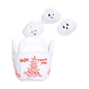 Bark-Toys-Au Andi's Famous Dumplings Plush Crinkle & Squeaky Dog Toy Set