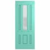 Hume Doors 1980 x 860 x 40mm Vaucluse XVP14 Entrance Door Glazed Etchlite