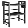 3-tier Microwave Stand Oven Rack Height Adjustable And Extendable